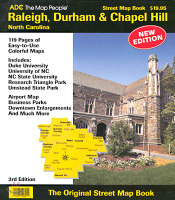 Raleigh, Durham & Chapel Hill, NC Atlas
