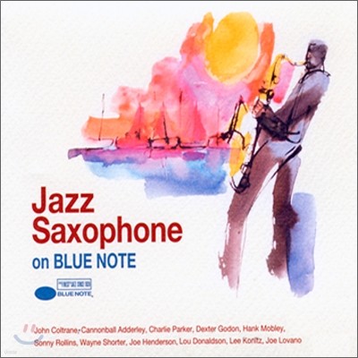 Jazz Saxophone On Blue Note