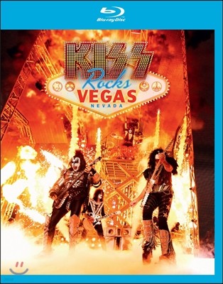 Kiss (Ű) - Rocks Vegas: Live At The Hard Rock Hotel ( : ϵ  ȣ ̺) [Blu-Ray]