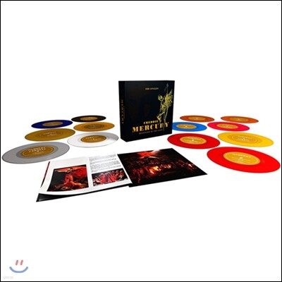 Freddie Mercury — Messenger Of The Gods: The Singles Collection 앨범 커버