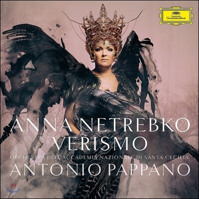 Anna Netrebko,Antonio Pappano,Accademia di Santa Cecilia Orchestra — Anna Netrebko 안나 네트렙코 - 베리스모: 19세기 이탈리아 오페라 아리아 베스트 (Verismo) 앨범 커버