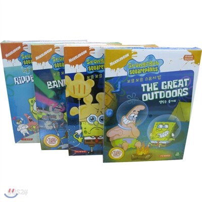 [영어자막 VIDEO] SpongeBob Squarepants(보글보글 스폰지밥) 2집(2P) 4종류 세트