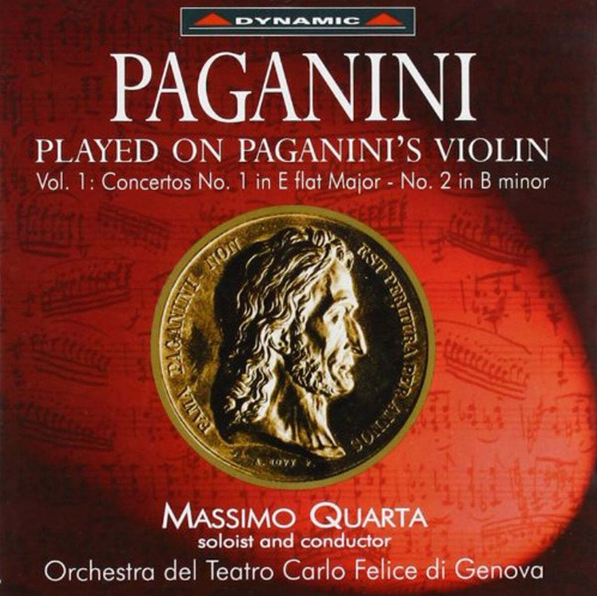 Massimo Quarta 파가니니 바이올린으로 연주한 파가니니 1집 - 협주곡 1,2번 (Paganini: Violin Concertos Nos. 1 &amp; 3)