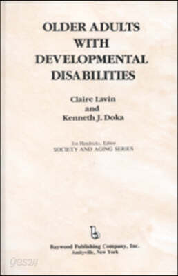 Older Adults with Developmental Disabilities
