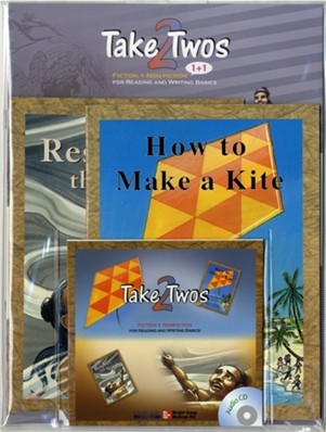 Take Twos Grade 2 Level N-1 : How to Make a Kite / Respect the Winds (2books+Workbook+CD)