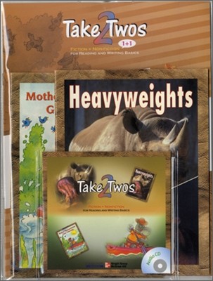 Take Twos Grade 2 Level M-4 : Heavyweights / Mother Hippopotamus Goes Canoeing (2books+Workbook+CD)