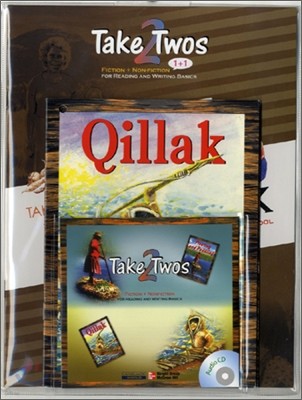Take Twos Grade 2 Level N-2 : Floating and Paddling / Qillak (2books+Workbook+CD)