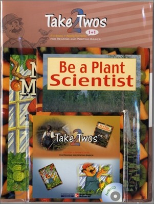 Take Twos Grade 2 Level L-3 : Be a Plant Scientist / Mario Mixwell (2books+Workbook+CD)