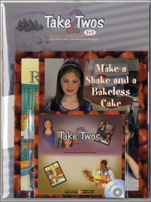 Take Twos Grade 2 Level M-6 : Make a Shake and a Bakeless Cake / The Old Recipe Book (2books+Workbook+CD)