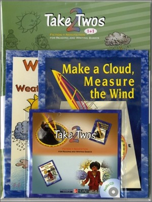 Take Twos Grade 2 Level N-3 : Make a Cloud, Measure the Wind / Wilamina and the Weather Conditions (2books+Workbook+CD)