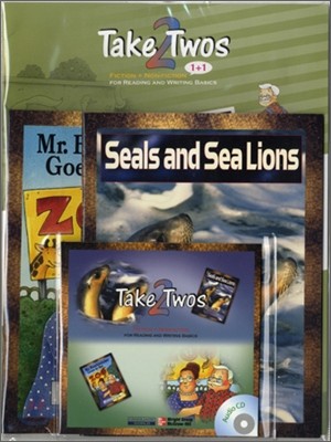 Take Twos Grade 2 Level K-6 : Seals and Sea Lions / Mr.Bumbleticker Goes to the Zoo (2books+Workbook+CD)