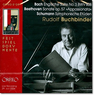 Rudolf Buchbinder , 亥,  - 絹  (Bach, Beethoven, Schumann (Salzburger Festspiele 2004))