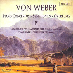 Von Weber : Piano ConcertoSymphoniesOvertures