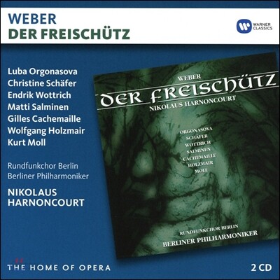 Nikolaus Harnoncourt / Wolfgang Holzmair 카를 마리아 폰 베버: 마탄의 사수 (Carl Maria von Weber: Der Freischutz) 니콜라우스 아르농쿠르, 베를린 필하모닉