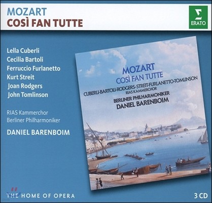 Daniel Barenboim / Cecilia Bartoli Ʈ:    (Mozart: Cosi Fan Tutte) ٴϿ ٷ, üĥ ٸ縮,  ϸ