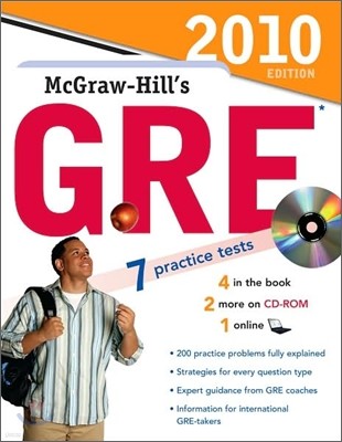 McGraw-Hill's GRE with CD-ROM, 2010 Edition