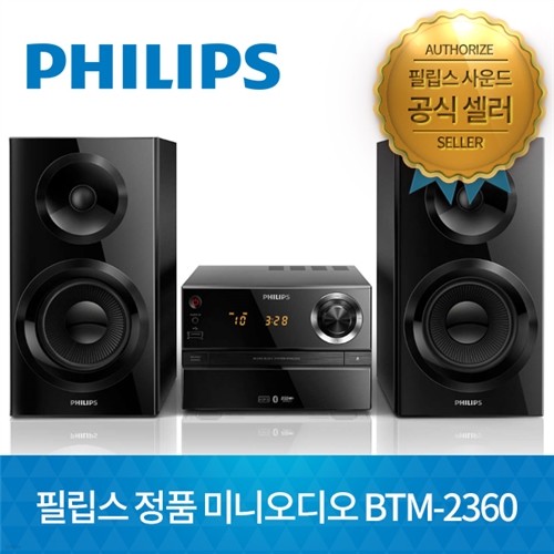 필립스 정품 블루투스 오디오 BTM-2360