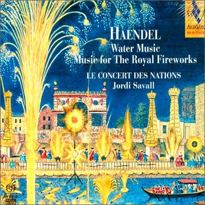 Jordi Savall :  , ձ Ҳɳ -   (Haendel: Water Music, Music For The Royal Fireworks) 
