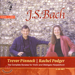 Rachel Podger : ̿ø ڵ带  ҳŸ (Bach: The Complete Sonatas For Violin And Obbligato Harpsichord) ÿ 