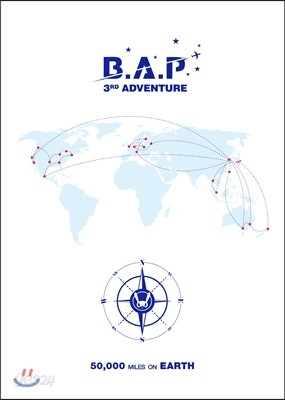 B.A.P (비에이피) - B.A.P 3rd Adventure [50,000 Miles On Earth]