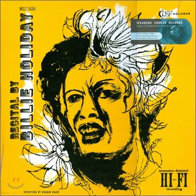 Billie Holiday — Recital 앨범 커버