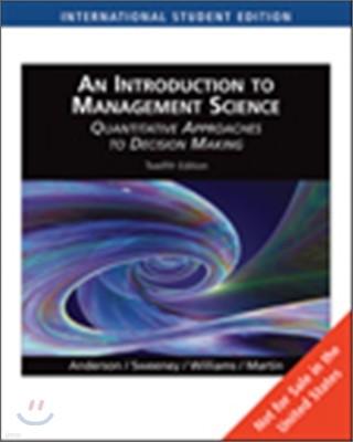 An Introduction to Management Science, 12/E