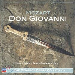 Mozart : Don Giovanni : WeiklㆍPriceㆍSassㆍBurrowsㆍSolti