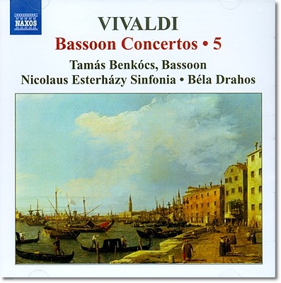 Tamas Benkocs 비발디: 바순 협주곡 5집 (Vivaldi: Complete Bassoon Concertos Vol.5 - RV.466, 469, 473, 491, 496, 497)