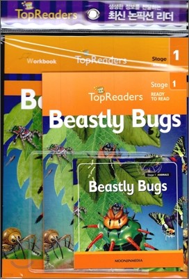 Top Readers Stage 1 Animals : Beastly Bugs