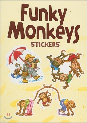 Funky Monkeys Stickers