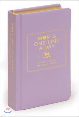 Mum's One Line a Day: A Five-Year Memory Book
