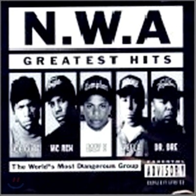 N.W.A — Greatest Hits 앨범 커버