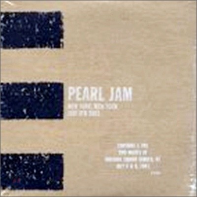 Pearl Jam - New York, Ny : July 8th & 9th, 2003