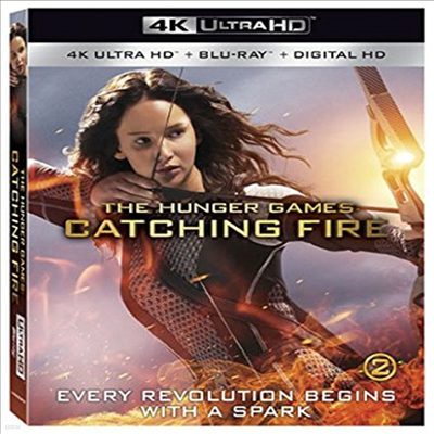 The Hunger Games: Catching Fire (헝거게임: 캣칭 파이어) (한글무자막)(4K Ultra HD + Blu-ray + Digital HD)