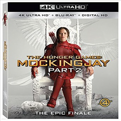 The Hunger Games: Mockingjay Part 2 (헝거게임: 더 파이널) (한글무자막)(4K Ultra HD + Blu-ray + Digital HD)