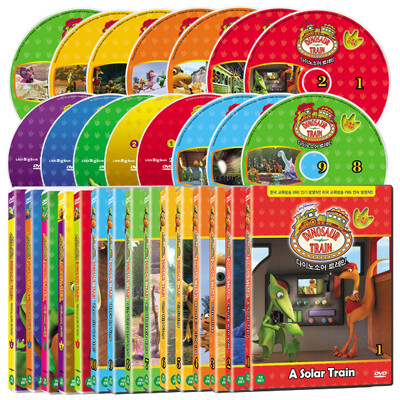  [Summer Sale 60% +  피터팬 10종 DVD증정]다이노소어 트레인 Dinosaur Train 1+2집 15종세트
