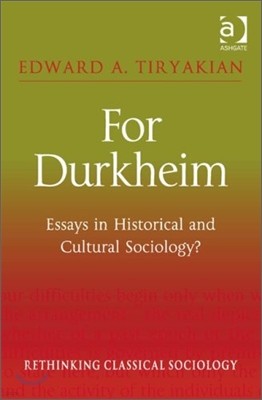 For Durkheim