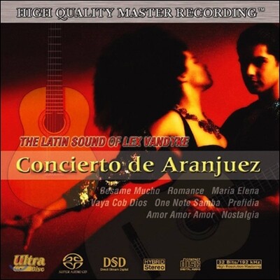 Lex Vandyke — 렉스 반다이크의 라틴 사운드 [클래식 기타 연주반] (Concierto De Aranjuez - The Latin Sound Of Lex Vandyke) 앨범 커버