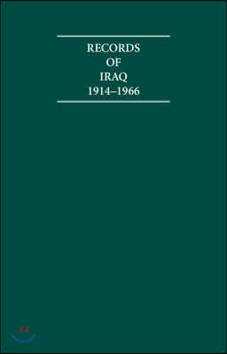 Records of Iraq 1914-1966 15 Volume Hardback Set