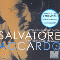 Salvatore AccardoOrchestra Da Camera Italiana - Capolavori Per Violino E Archi