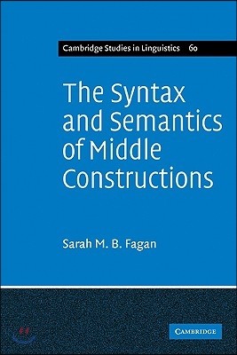 The Syntax and Semantics of Middle Constructions