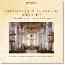 Rene Jacobs Ͻĵ ,  , ڷ :  ȸ ĭŸŸ (Buxtehude / Bach / Telemann : German Church Cantatas)