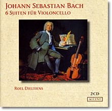 Roel Dieltiens :  ÿ  BWV 1007-1012 (Bach : Suites For Violoncello Solo Bwv 1007-1012) ο Ƽ