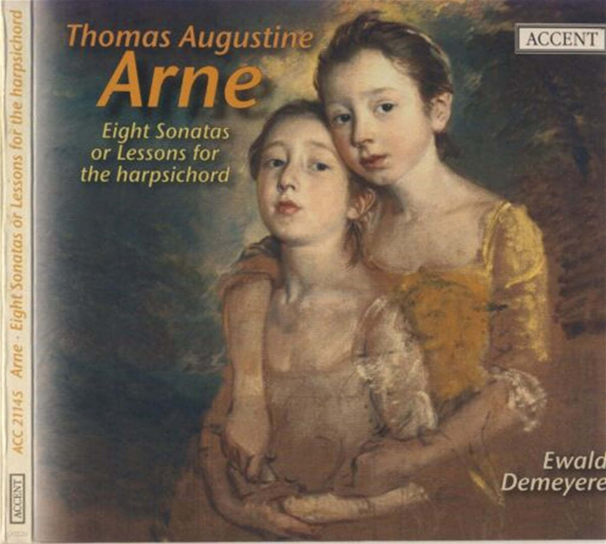 Ewald Demeyere 토마스 어거스티안 안: 하프시코드를 위한 8개의 소나타 (Thomas Augustine Arne : 8 Sonatas For Harpsichord) 