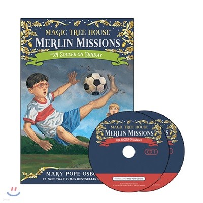 Merlin Mission #24 : Soccer on Sunday (Book+CD)