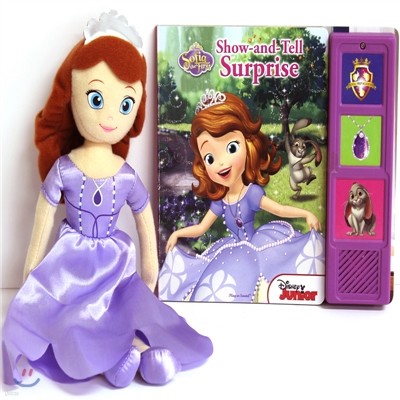 Book & Plush : Disney Sofia the First Surprise 디즈니 소피아 인형 + 사운드북