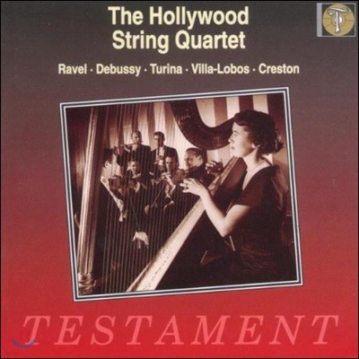The Hollywood String Quartet  / ߽ /  / κν / ũ (Ravel / Debussy / Turina / Villa-Lobos / Creston)