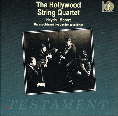 The Hollywood String Quartet ̵ / Ʈ (Haydn / Mozart)