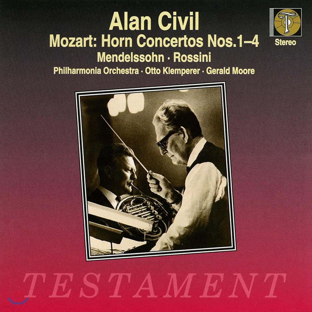 Alan Civil 모차르트: 호른 협주곡 / 멘델스존: 한 여름 밤의 꿈 중 녹턴