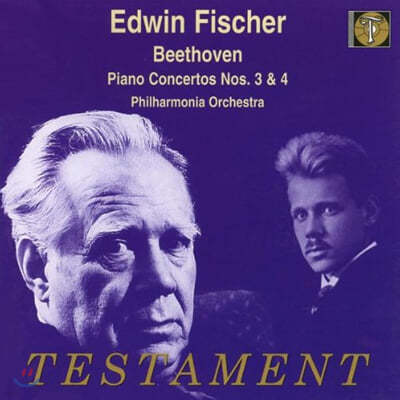 Edwin Fischer 亥: ǾƳ ְ 3, 4 (Beethoven : Piano Concertos No.3 Op.37, No.4 Op.58) 